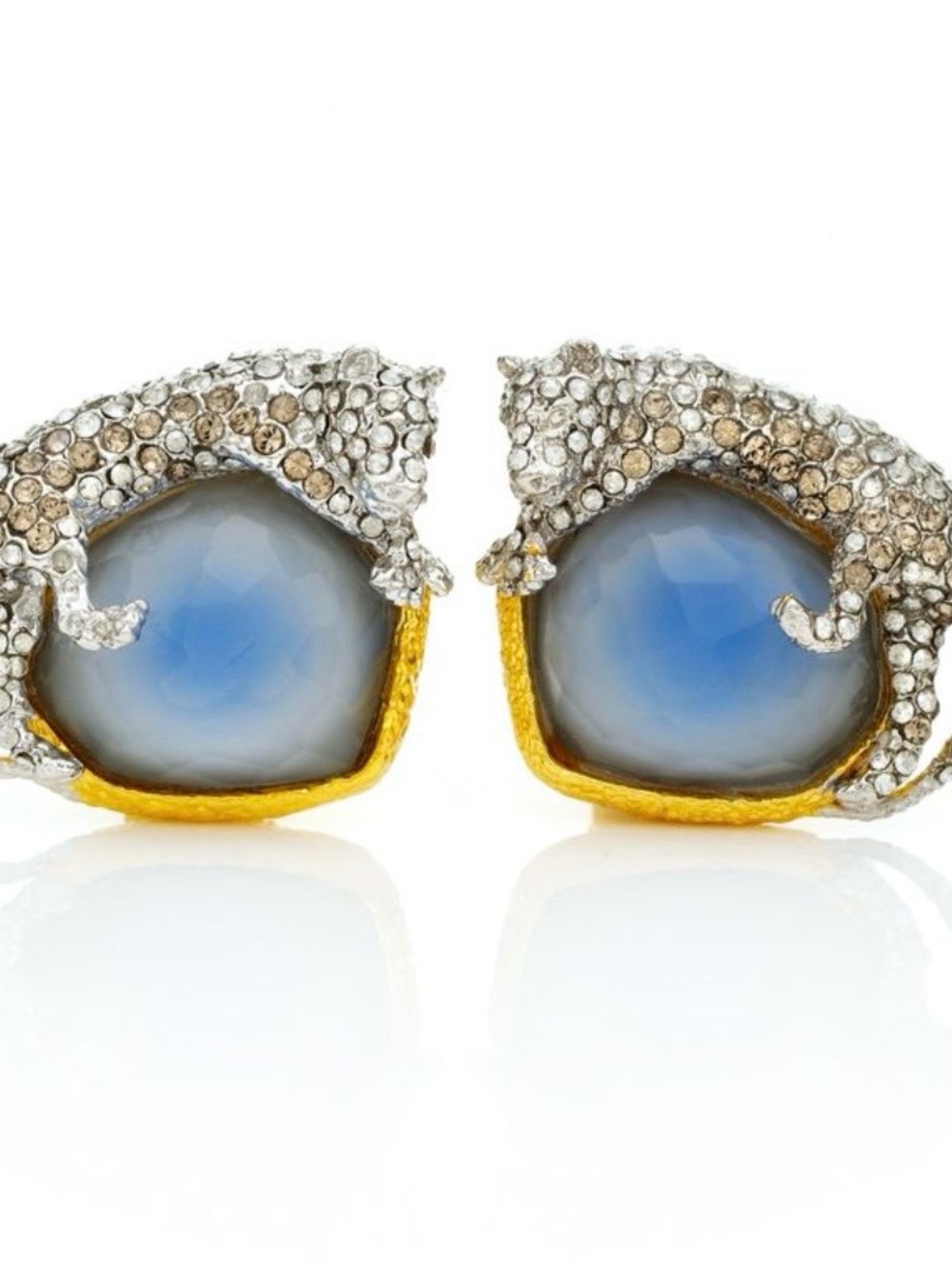 Siyabona Panther Clip-On Earrings Alexis Bittar